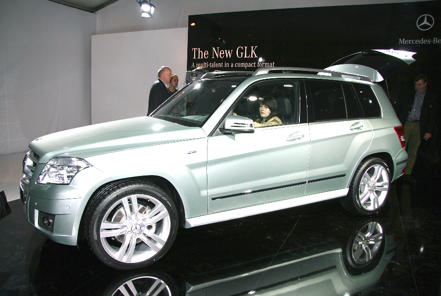 Auch Mercedes mit einer Weltpremiere in Peking: Mercedes-Benz GLK