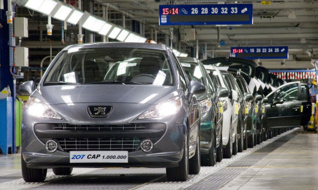 Bei Peugeot rollte der einmillionste 207 vom Band