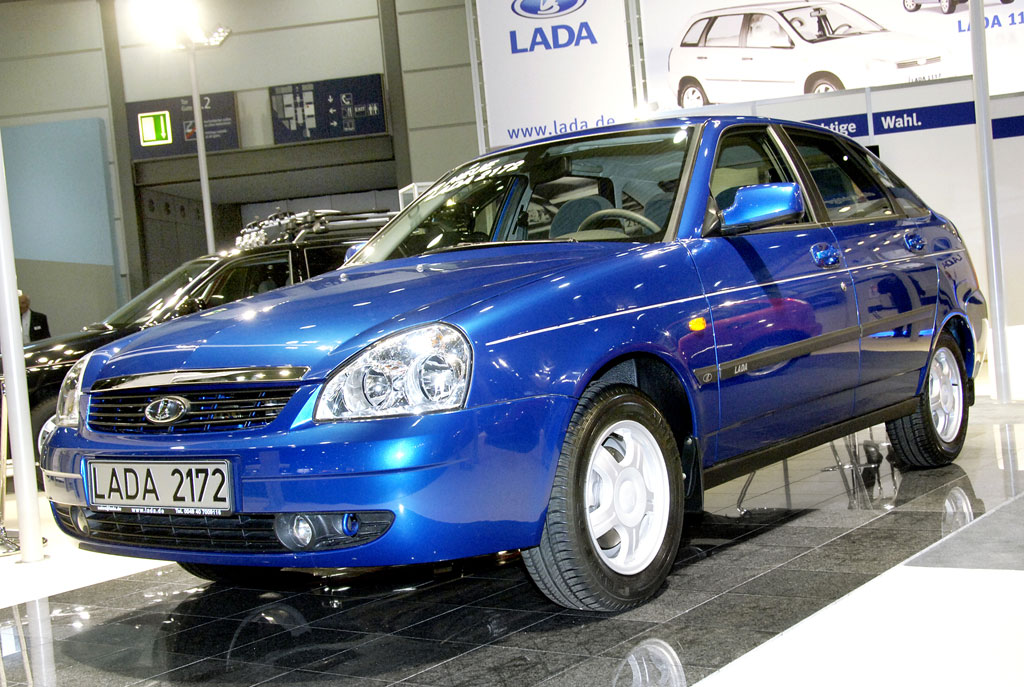 Lada 2172 feiert Europapremiere
