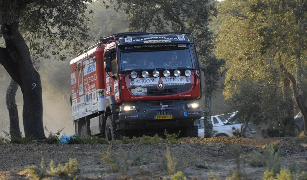 Renault Trucks fährt bei Zentral-Europa-Rallye mit