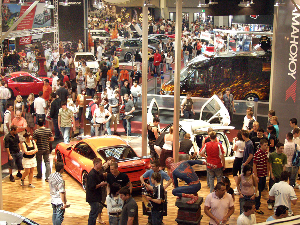TUNING WORLD BODENSEE 2008 mit Premierenfeuerwerk
