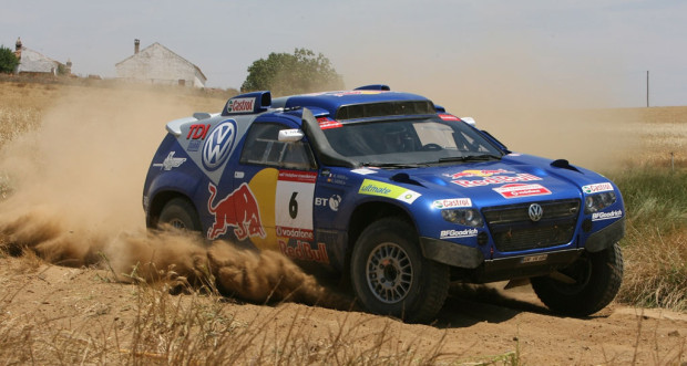 Volkswagen nimmt mit vier Race Touareg an Zentral-Europa-Rallye teil