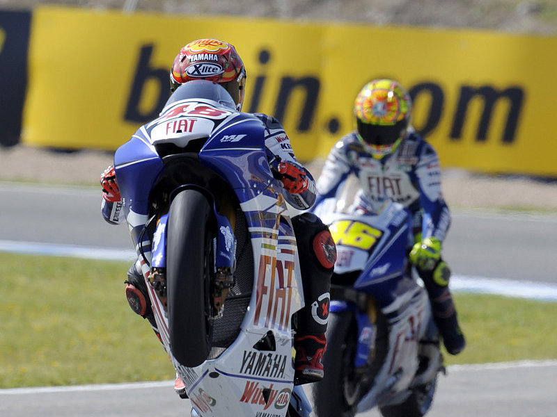 Warm-up MotoGP: Lorenzo bleibt am Drücker