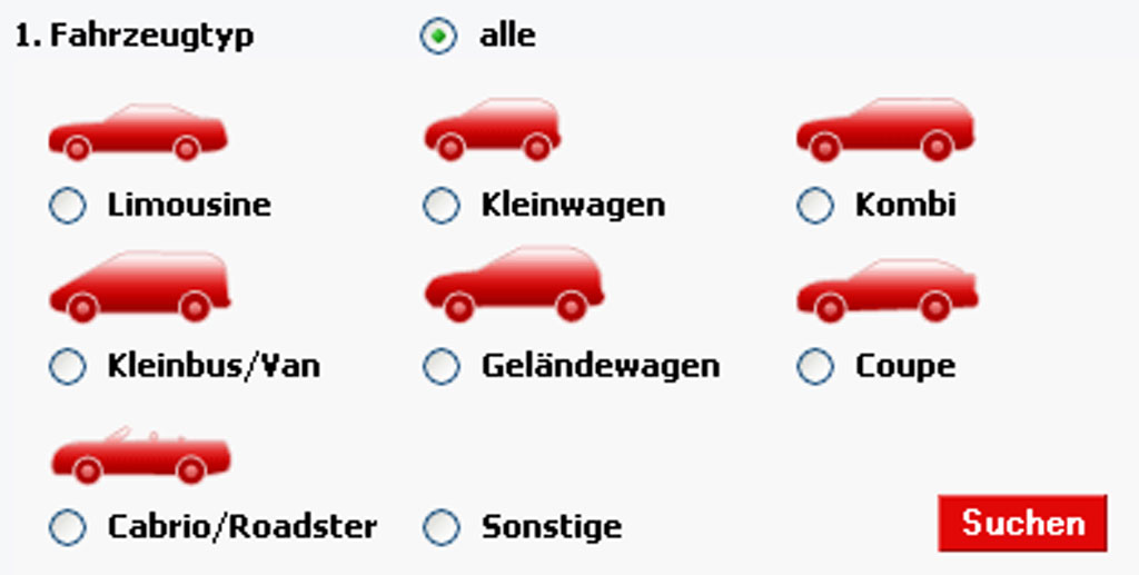 auto.de-Suchformular