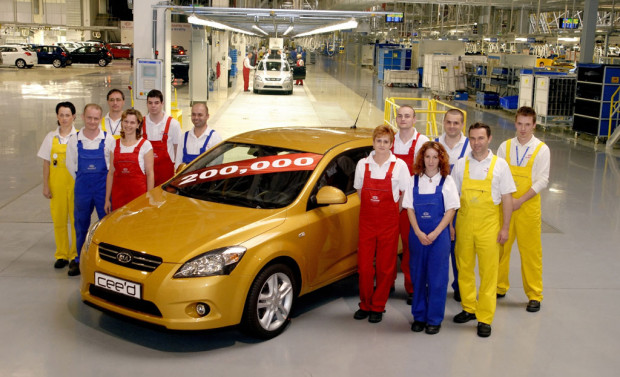 200 000ster Kia Cee’d produziert