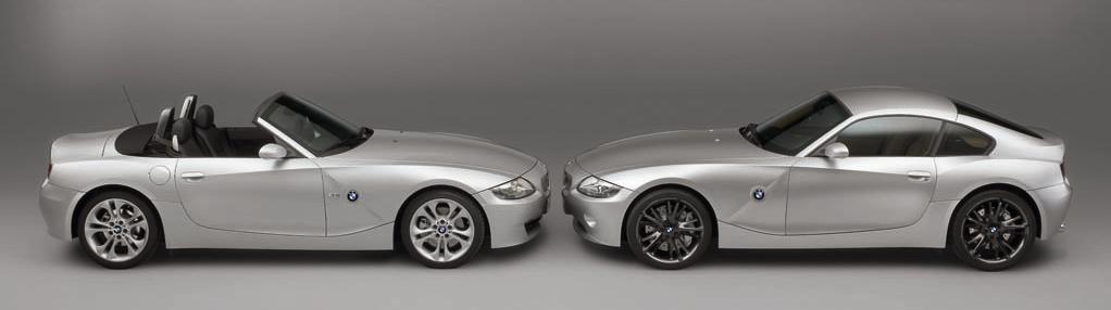 BMW Z4 Cabrio, BMW Z4 Coupe