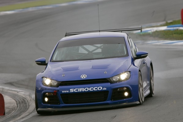 Erster Dauertest für die Rennversion des Volkswagen Scirocco