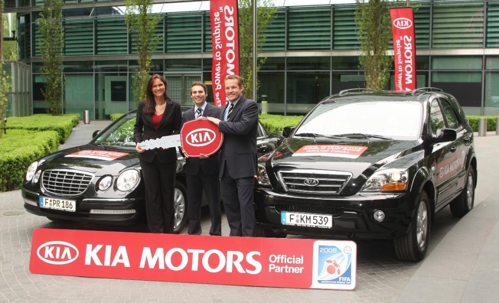 Kia unterstützt Finale der Fußball-Computerspieler