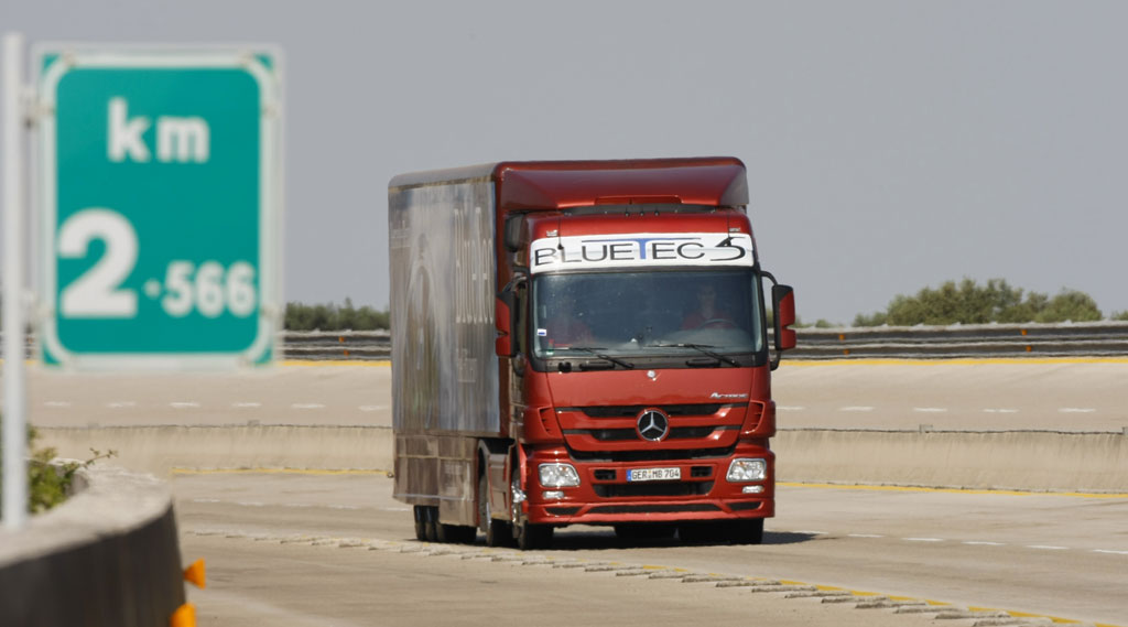 Mercedes-Benz Actros fährt ins Guinness-Buch der Rekorde