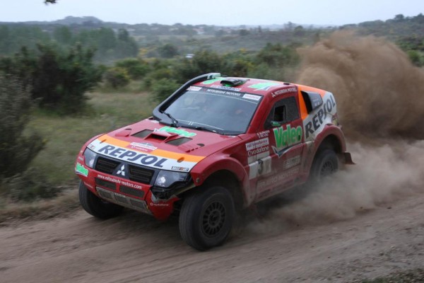Mitsubishi gewinnt Transiberico-Rallye