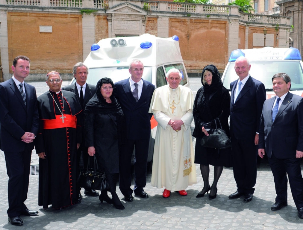 Piëch und Winterkorn beim Papst