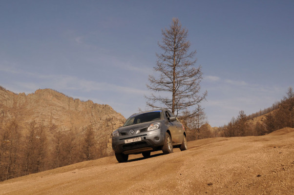 Renault Koleos auf Fernfahrt