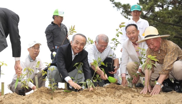 Toyota startet größte Baumpflanzaktion Japans