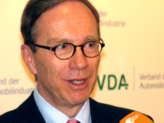 VDA-Präsident Wissmann begrüßt Verheugen-Vorschlag
