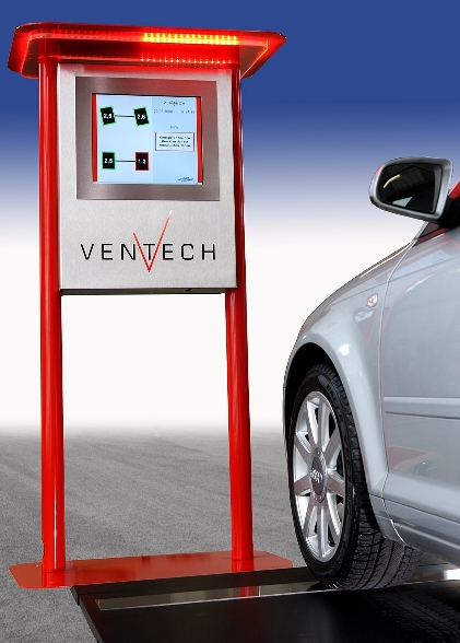 Ventech entwickelt neue Reifendruckkontrolle