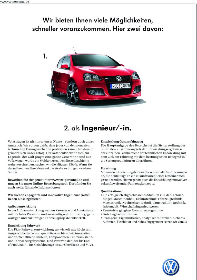 Volkswagen erhält Columbus Award 2008 