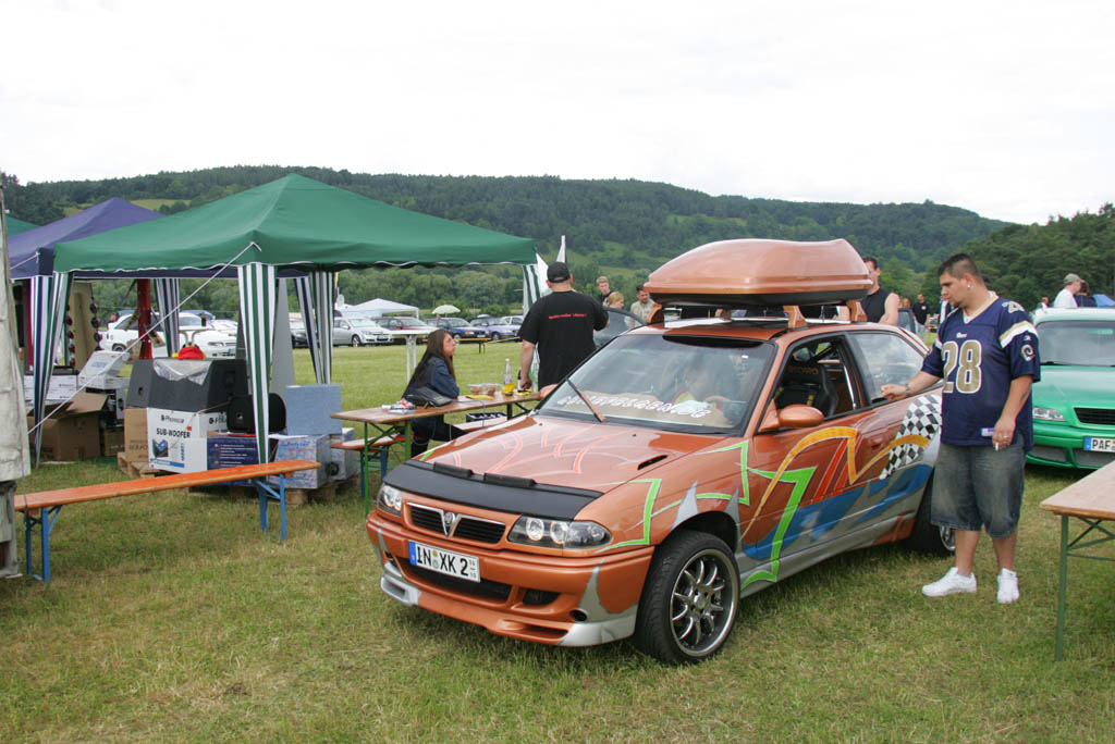 9. Donau Opeltreffen der Opel Freunde Saal vom 14. Juni 08