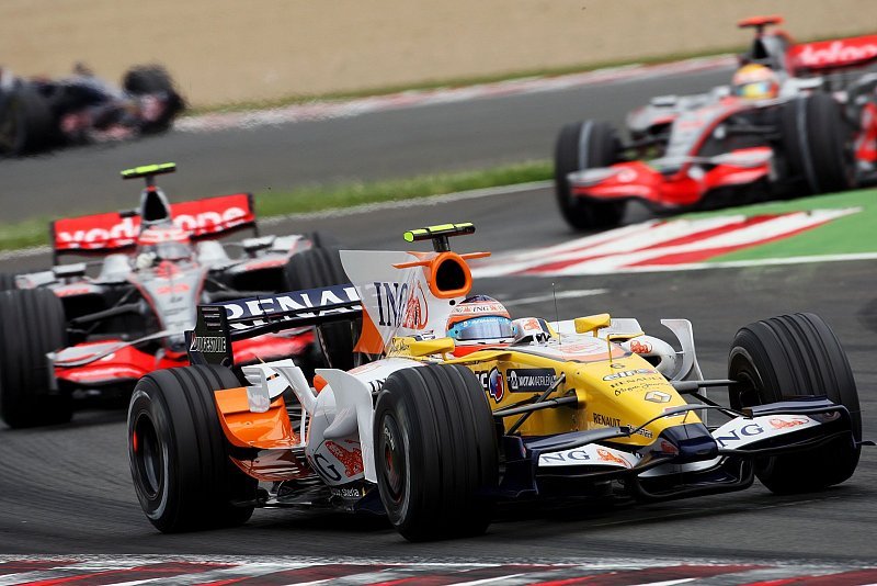 Beide Renault in den Punkten: Zu langsam fürs Podium