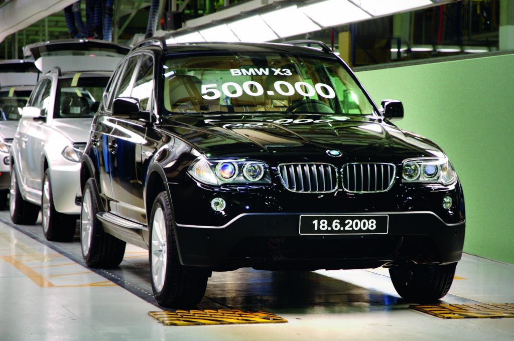 Eine halbe Million BMW X3 vom Band gelaufen