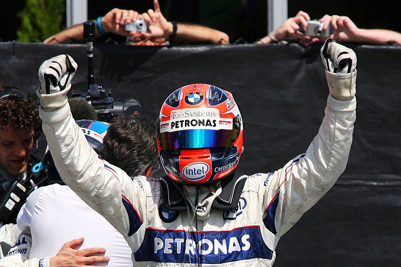 Kubica hörte es krachen: Der nächste Meilenstein