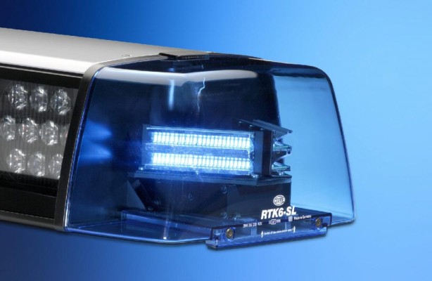 LED-Blaulicht für die Polizei 