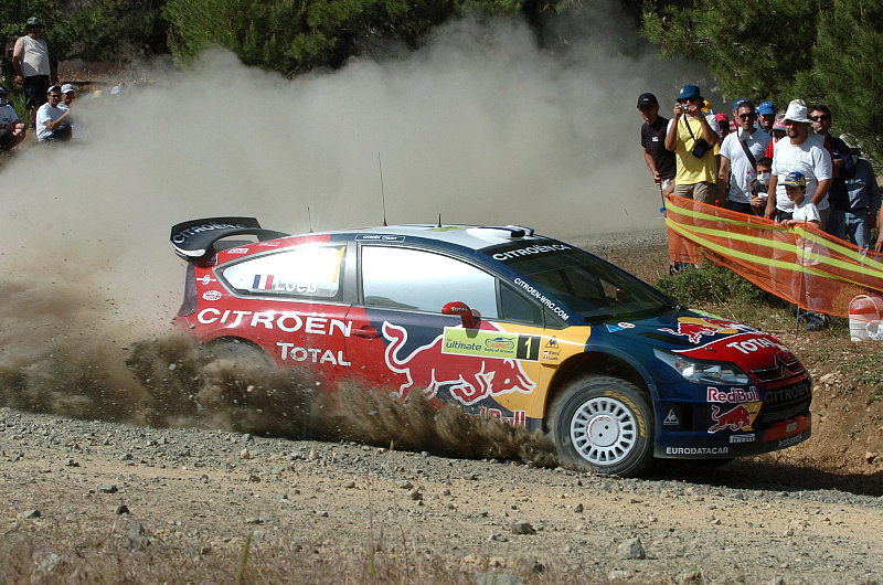 Loeb gewinnt Rallye Griechenland: Wieder einen Punkt vorne