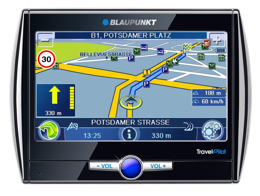 Neues mobiles Navigationsgerät von Blaupunkt mit vielen Funktionen