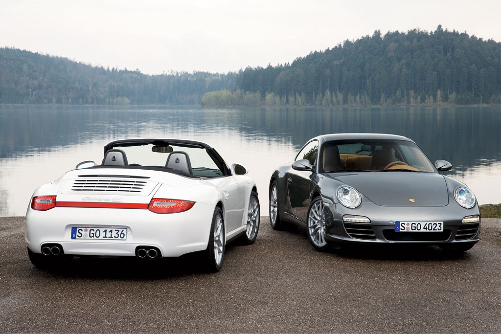 Porsche präsentiert Carrera 4 mit elektronisch geregeltem Allradantrieb