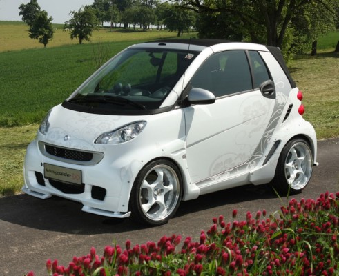 Smart Fortwo Cabrio wird breit getunt 