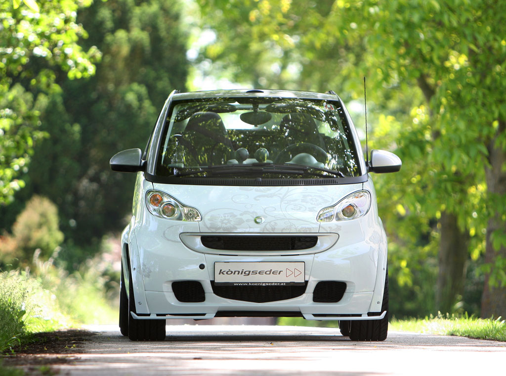 Smart Fortwo Cabrio wird breit getunt