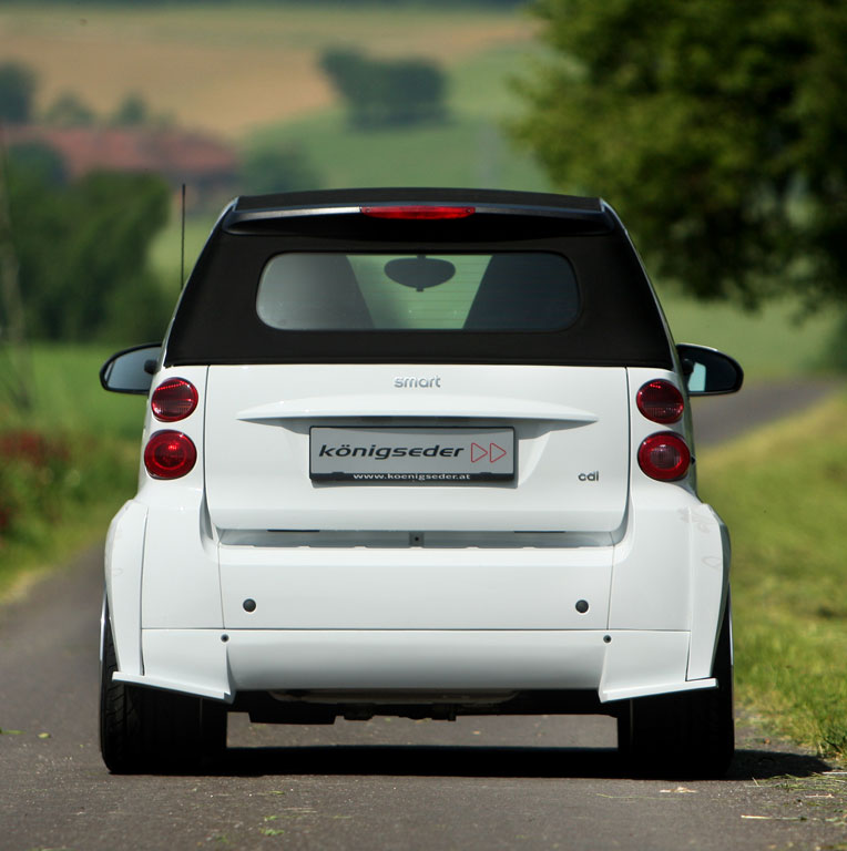 Smart Fortwo Cabrio wird breit getunt