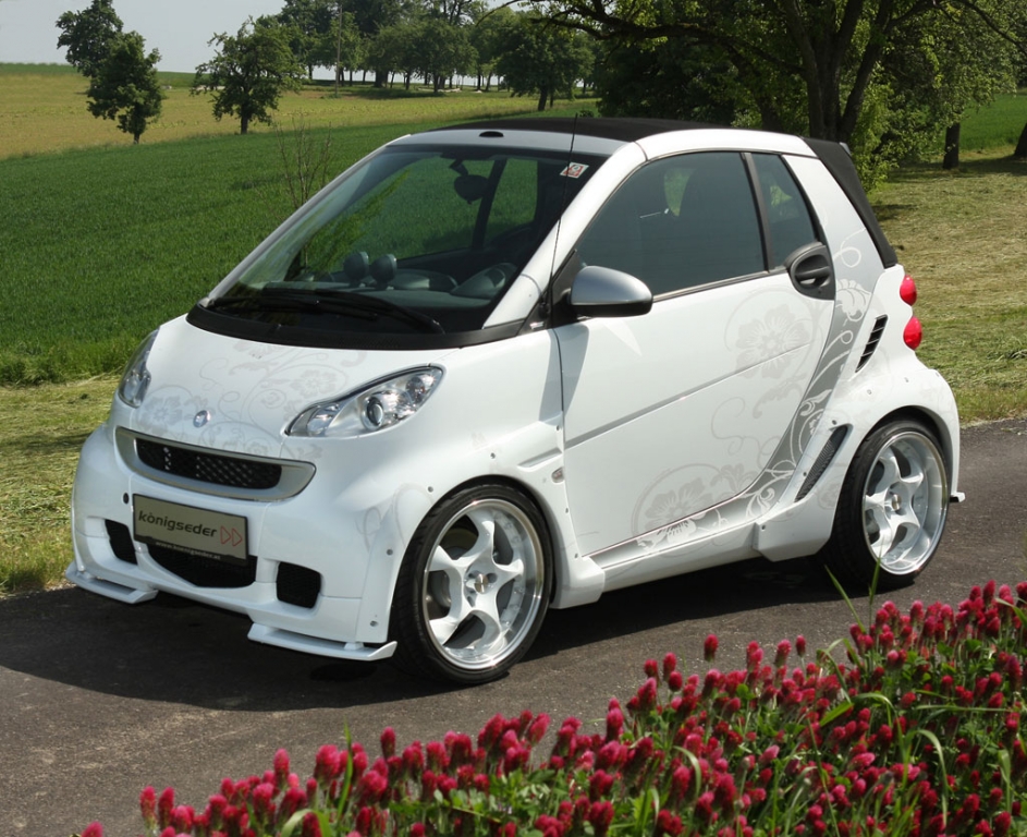 Smart Fortwo Cabrio wird breit getunt