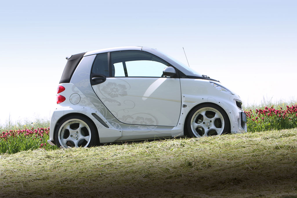 Smart Fortwo Cabrio wird breit getunt