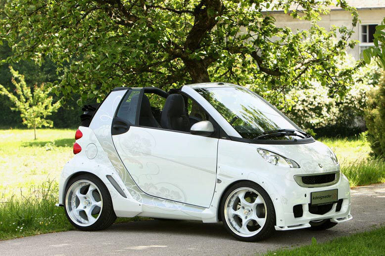 Smart Fortwo Cabrio wird breit getunt 