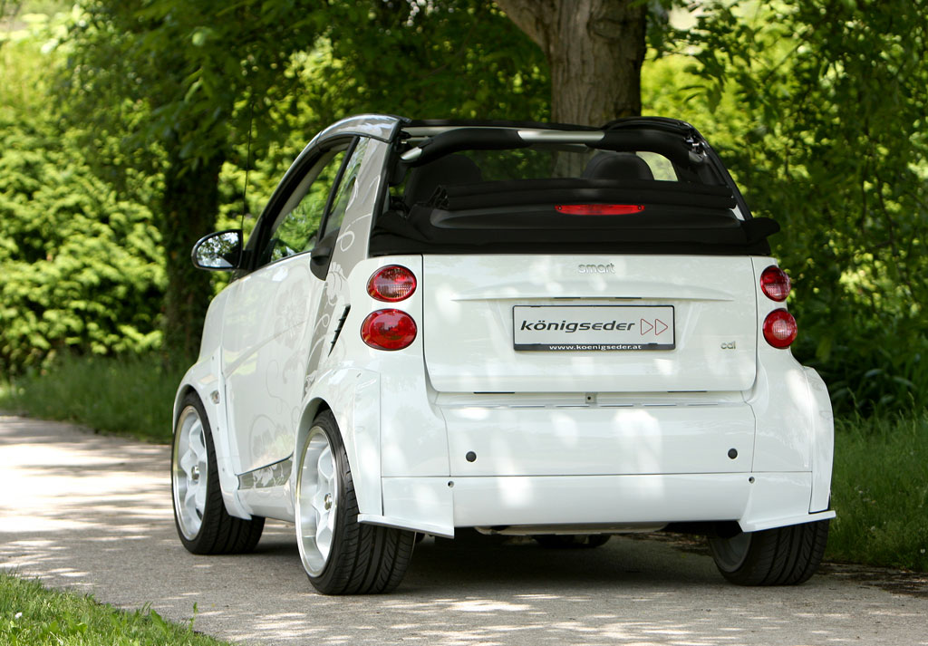 Smart Fortwo Cabrio wird breit getunt