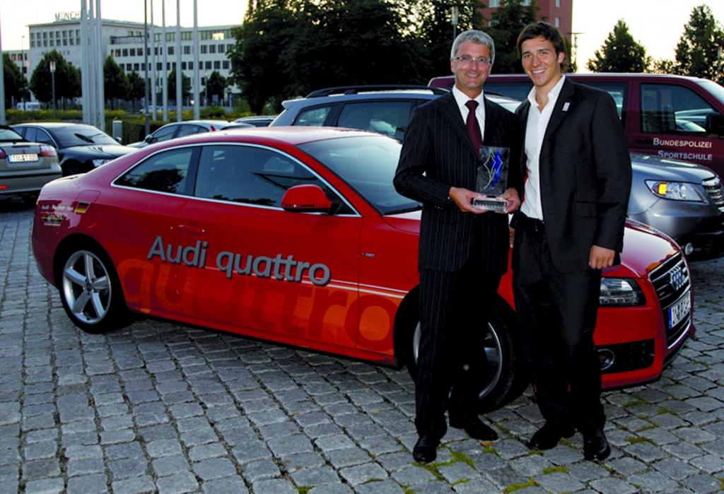 Audi für herausragende Sportförderung geehrt