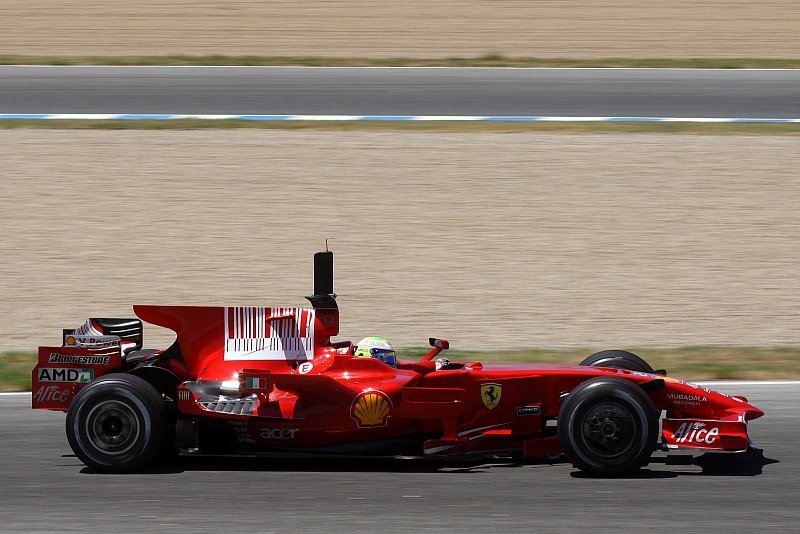 Ein anderer F2008: Rote Zuversicht