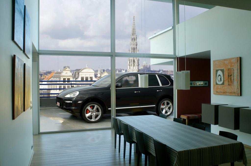 Luxus-Etagenwohnung mit integriertem Auto-Stellplatz 