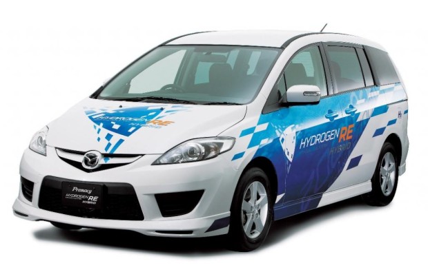 Mazda 5 Hydrogen RE Hybrid im Praxistest