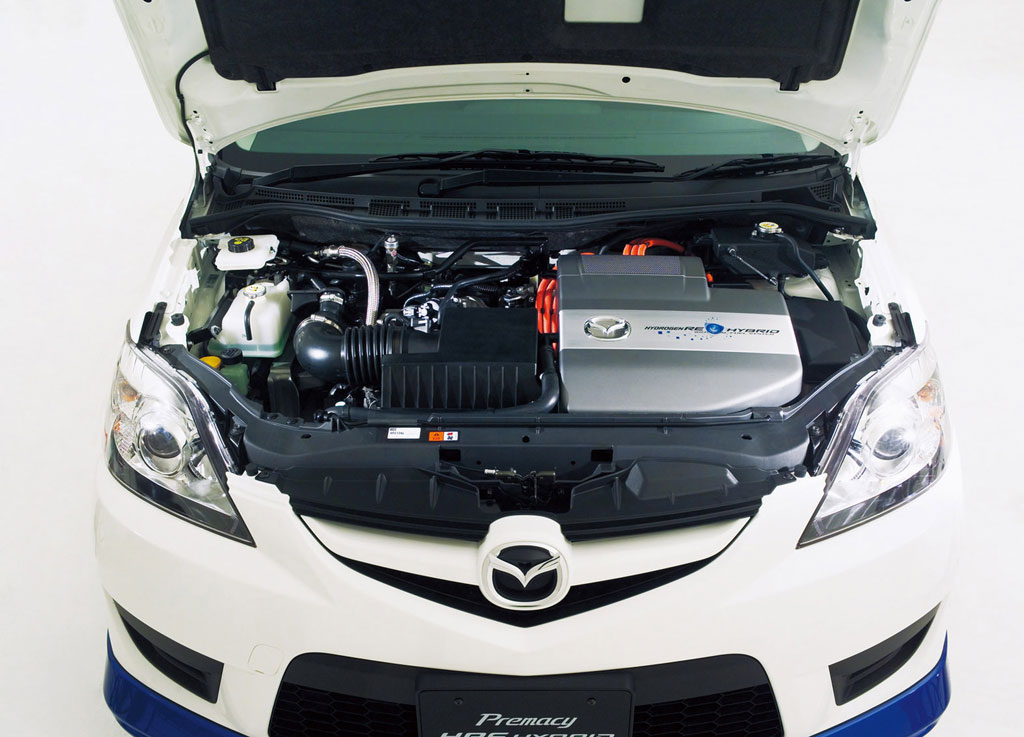 Mazda 5 Hydrogen RE Hybrid im Praxistest
