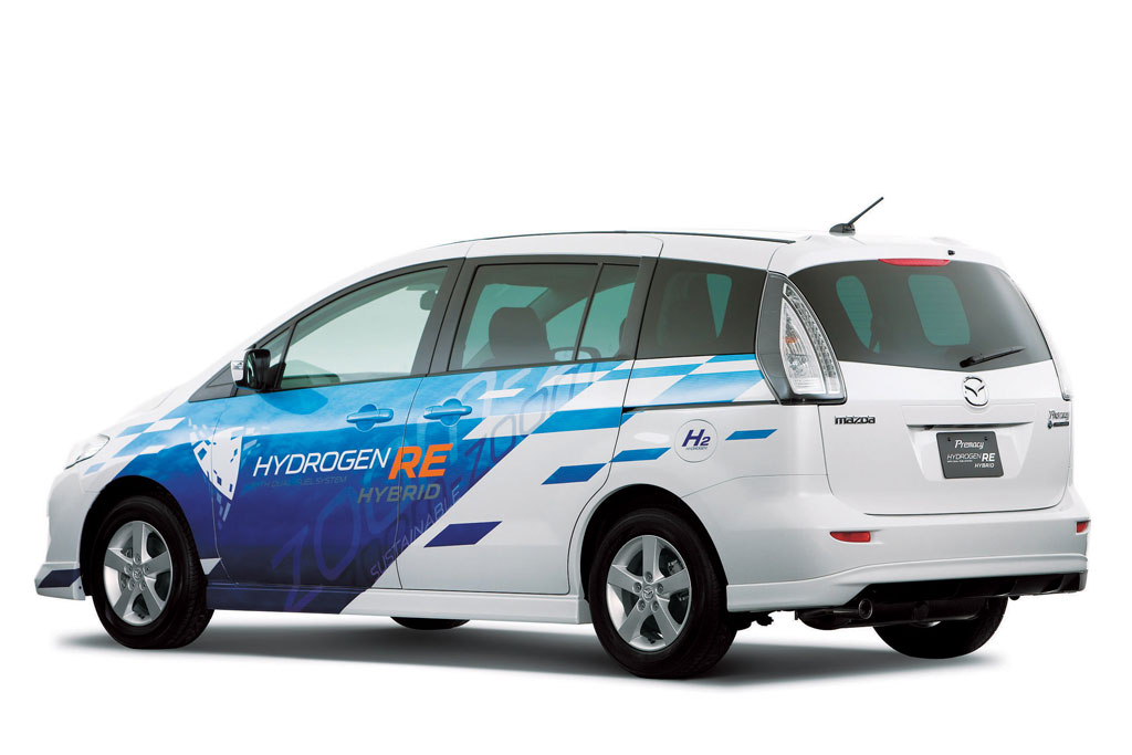Mazda 5 Hydrogen RE Hybrid im Praxistest