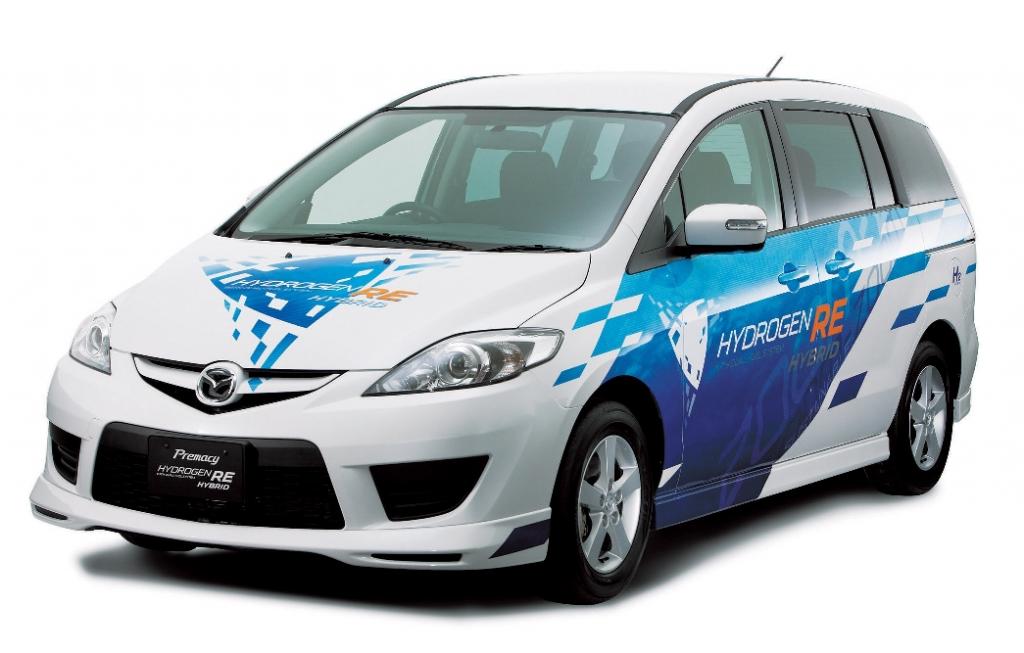 Mazda 5 Hydrogen RE Hybrid im Praxistest
