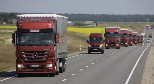 Mercedes-Benz präsentiert den neuen Actros in Osteuropa