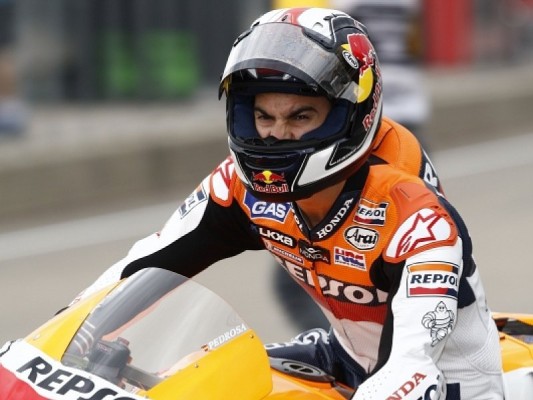 Pedrosa wegen Sonntag noch nicht sicher: Nur Hayden hielt vorne mit