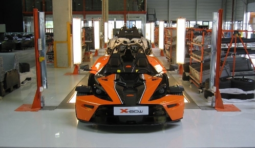Produktion des KTM X-Bow hat begonnen
