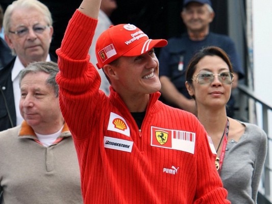 Schumacher genießt die Freiheit: Lieber im Hintergrund wirken
