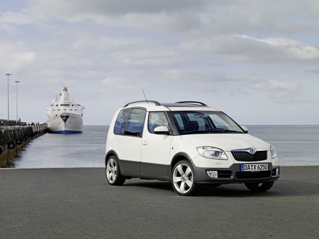 Skoda Roomster Scout beim ''Women's Run'' 