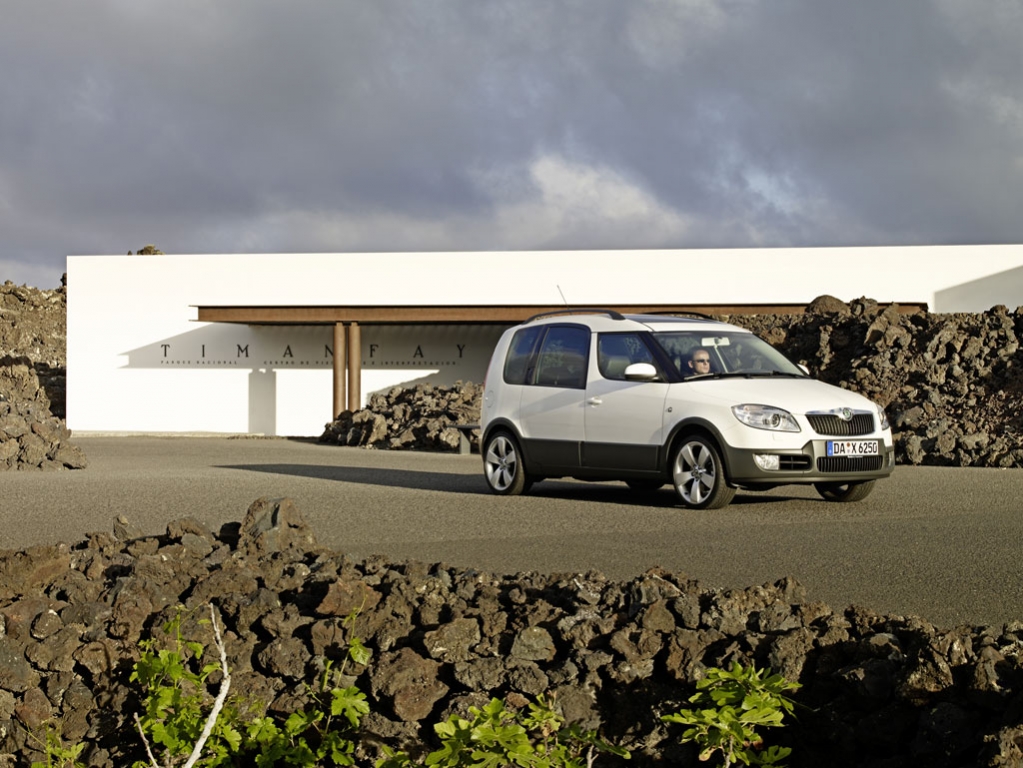Skoda Roomster Scout beim ''Women's Run'' 