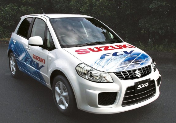 Suzuki präsentiert Brennstoffzellen SX4 