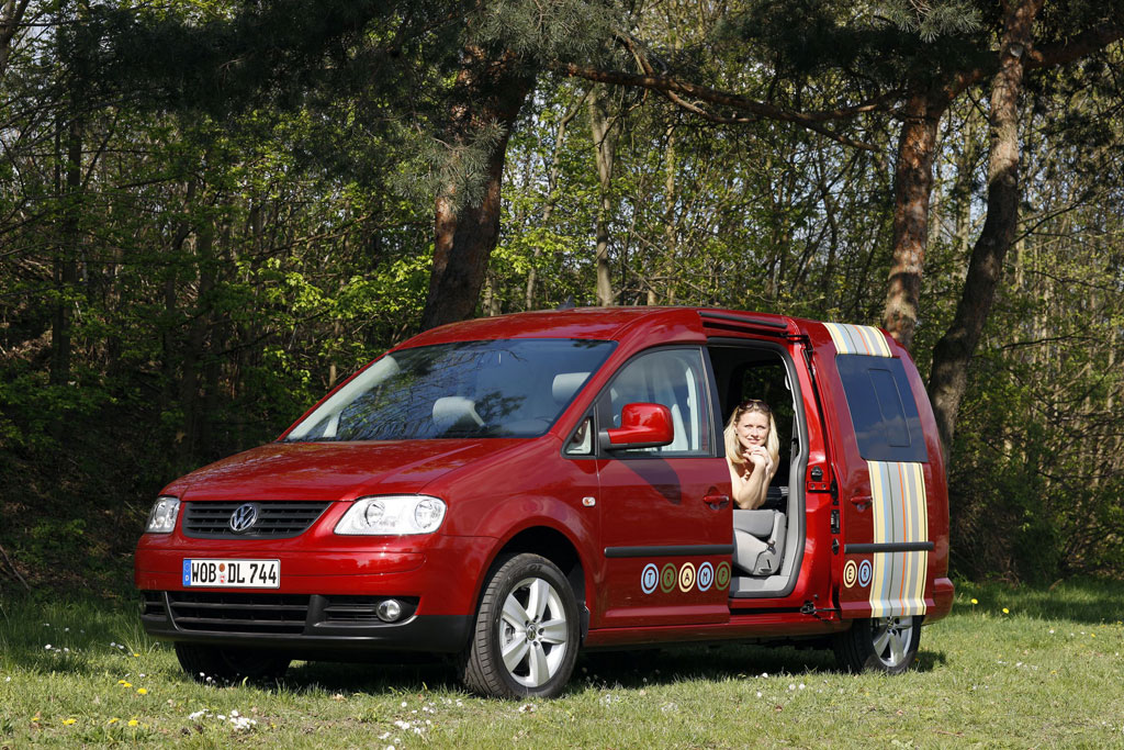Volkswagen Caddy Maxi Life Tramper 2.0 TDI: Reisebett mit hohem Fahrgenuss